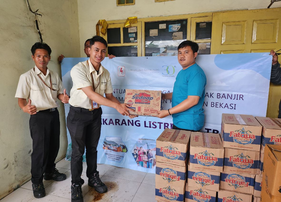 Program CSR Tanggap Kebencanaan sekitar PLTU Babelan